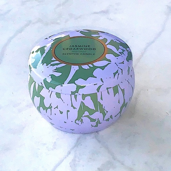 SUSAN JACOBS NEW YORK CANDLE “JASMINE CEDARWOOD” NEW 1 WICK TIN VESSEL 3.3 NEW - Picture 4 of 4
